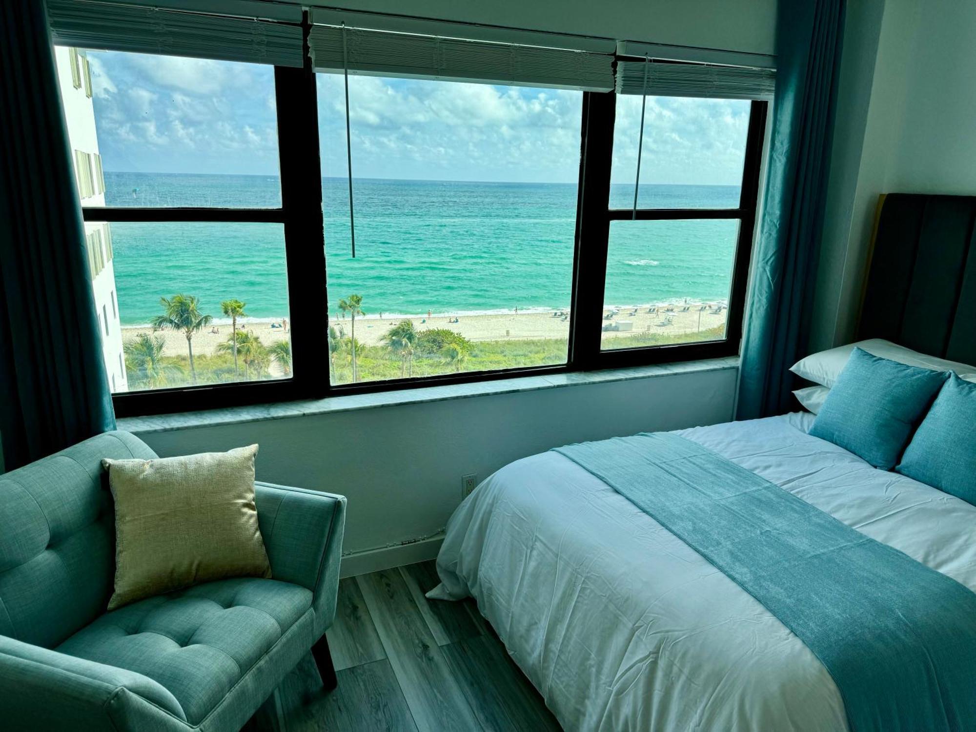 Directly On The Beach With Pool & Ocean View Miami Beach Exterior foto