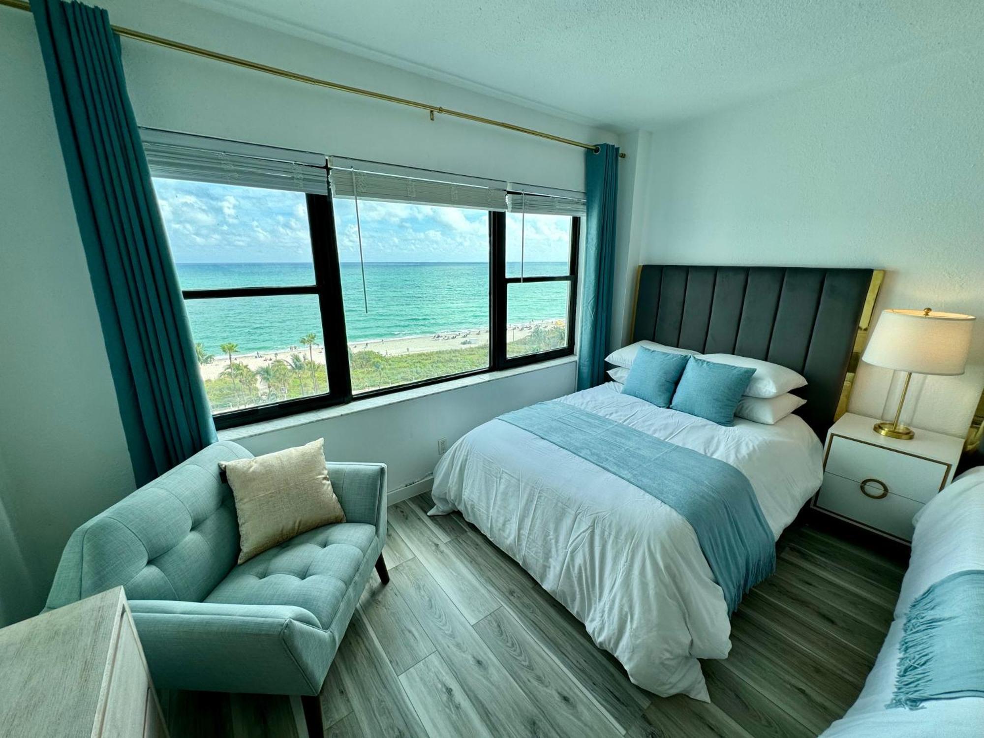 Directly On The Beach With Pool & Ocean View Miami Beach Exterior foto