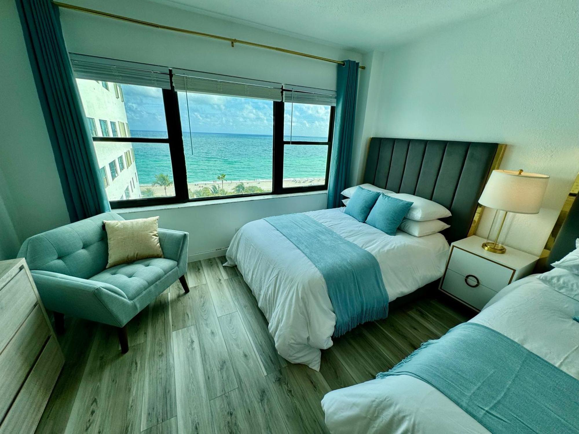 Directly On The Beach With Pool & Ocean View Miami Beach Exterior foto