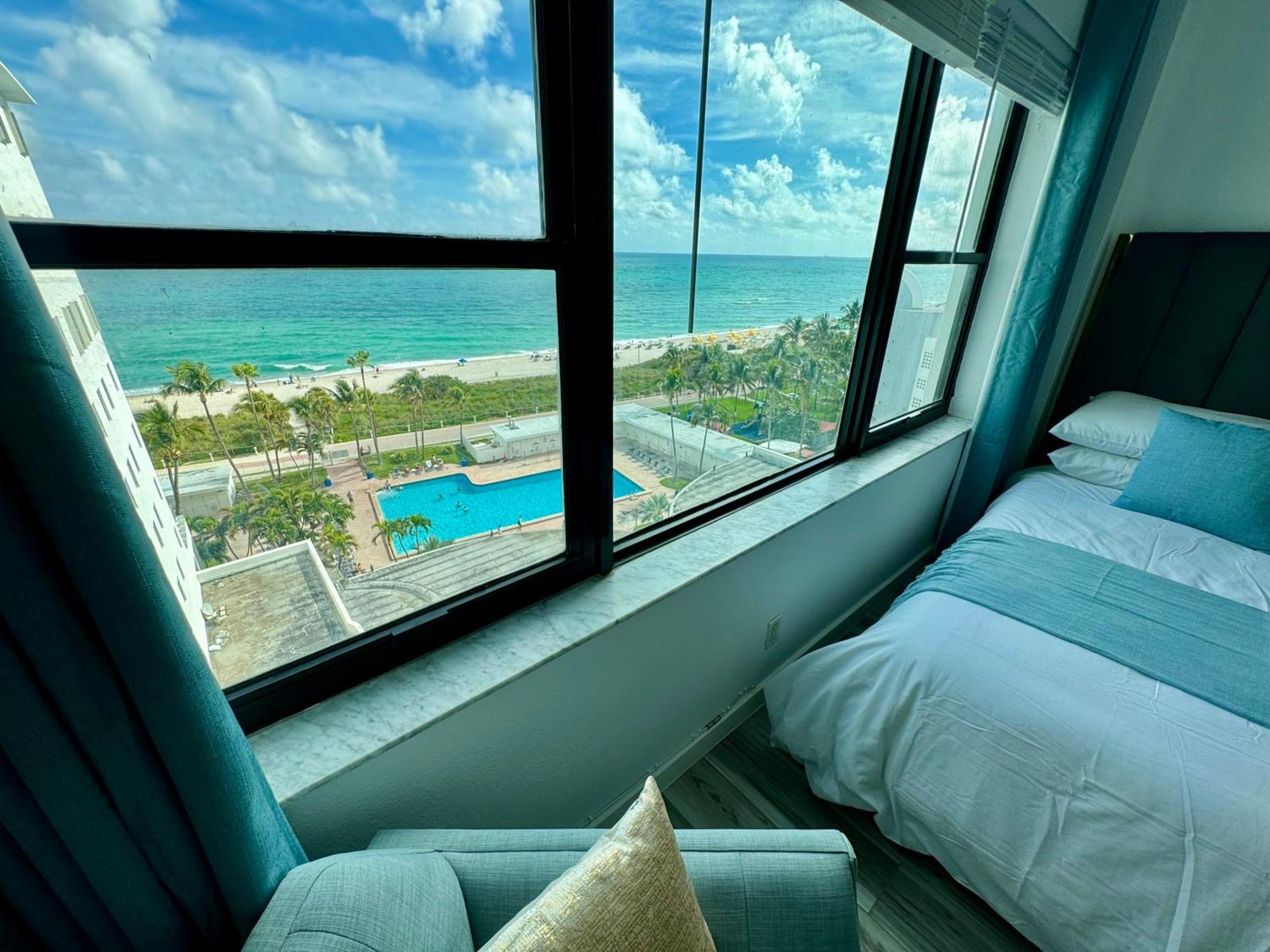 Directly On The Beach With Pool & Ocean View Miami Beach Exterior foto